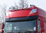 Rama dachowa DAF 105XF, Euro6, SuperSpace Cab z 4 mocowaniami