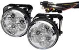 Światła dzienne 90mm LED Daytime w czarnej obudowie