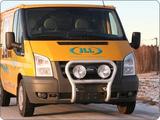 Osłona czołowa X-rack Ford Transit 07-, dla 2 lamp