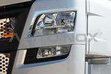 Ozdobne obrysy świateł przednich w MAN TGX Euro6