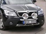 Rama przednia Q-light Skoda Octavia/Scout 10-; dla 2 lamp  art.nr Q900145