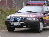 Rama przednia Q-light do Volvo XC70 01-04; dla 2 lamp, nr kat. 10Q900116