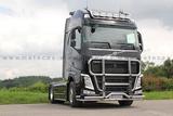 Osłona czołowa MEGA o 76+60 mm, polerowana do Volvo FH4/FM4