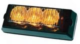 Lampa ostrzegawcza (stroboskop pomarańczowe światło LED) EMC, IP67 3 diody LED