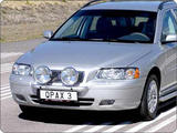 Rama przednia Q-light do Volvo V70 01-07; dla 2 lamp, nr kat. 10Q900002