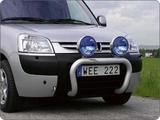 Osłona czołowa X-rack Citroën Berlingo 03-07, dla 2 lamp