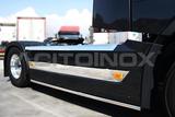 Listwy ozdobne na osłony międzyosiowe Volvo FH4