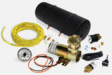 Zestaw montażowy do sygnałów powietrznych dla aut bez instalacji sprężarkowej (zestaw montażowy, kompresor, elektrozawór 12V), nr kat. H02014A