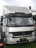 Osłona przeciwsłoneczna Mercedes Benz Axor II/Atego II, kabina standard z lusterkiem, nr kat. 145128A222