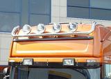 Rama dachowa Scania Topline z wiązką elektryczną i 4 mocowaniami