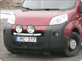 Rama przednia Q-light Peugeot Bipper 08-; dla 2 lamp art.nr Q900083