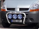 Osłona czołowa X-rack Nissan Interstar 04-; dla 3 lamp