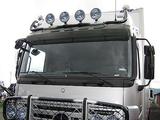 Osłona przeciwsłoneczna Mercedes Benz Actros MP2, kabina MegaSpace z lusterkiem, nr kat. 145127A222