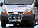 Osłona czołowa X-rack Nissan Primastar 02-; dla 3 lamps art.nr X900052