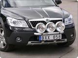 Rama przednia Q-light Skoda Octavia/Scout 10-; dla 3 lamp  art.nr Q900144