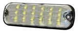 Lampa ostrzegawcza (stroboskop - pomarańczowe światło LED) 12/24V,R10, R65, IP69, ADR, nr kat. 1313003