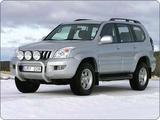 Osłona czołowa X-rack Toyota Land Cruiser 03-; dla 3 lamp  art.nr X900077