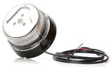 Światło ostrzegawcze LED na 3 śrubki, 10-32V bezbarwny klosz 99 mm wysokości W112