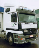 Osłona przeciwsłoneczna Mercedes Benz Actros MP1, kabina Megaspace 07/1998-, nr kat. 145121A222