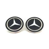 Podświetlane loga LED 24V Mercedes kolor światła białe zimne (para)