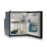 Lodówka komprsorowa 62L,12/24V, silver Version, Airlock, Kompresor wewnątrz