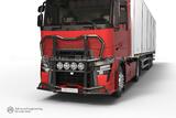Osłona czołowa Outland RENAULT T serie 21  czarna