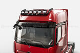 Rama dachowa z wiązką i mocowaniami na 6 odbiorników z LED do MB Actros 2011- MP4 MP5 GIGASPACE czarna