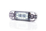 Światło pozycyjne białe 12/24V obrysowa przednia (12 x LED) W97.3