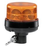 Światło ostrzegawcze pomarańczowe K-LED Nano 12/24V, śr. 109 mm, wys. 125 mm, ECE R65 R10, na trzpień