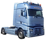 Osłona przeciwsłoneczena TruckKing XL 40 cm z zestawem montażowym do Renault T, kabina wysoka z wycięciami na 5 obrysów
