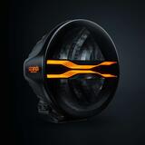 Reflektor dalekosiężny STRANDS FOR9T Dragon Drive 7" STRANDS, światło pozycyjne białe/pomarańczowe