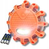 Dysk stroboskopowy 12 LED + 3 central (bat. AAA)
