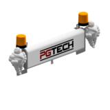 Zestaw montażowy neonu AERO SLIM z mocowaniami dla dwóch Michelin oraz dwóch świateł ostrzegawczych - SCANIA NG 2016-