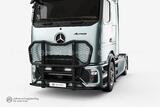 Orurowanie czołowe Outland do Mercedes Actros 2025- ProCabin 2500 mm, niski zderzak (czarny mat)