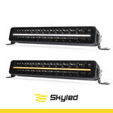 SKYLED TOWER 14,6" LED BAR (370,5 mm) z dynamicznym światłem pozycyjnym (białe/pomarańczowe), nr kat. 130.146LBDT