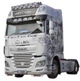Osłona przeciwsłoneczna DAF XF 105/106, kabina Super Space Cab, na 4 reflektory, głęboka