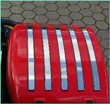 Scania 4-, R-ser. Listwy ozdobne ze stali nierdzewnej na tylne nadkola