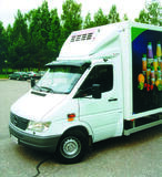 Osłona przeciwsłoneczna MB Sprinter -2006; VW LT -2006, z zestawem montażowym