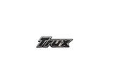 Emblemat TRUX ażurowy