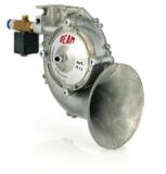 Sygnał pneumatyczny podkabinowy z elektrozaworem 12V (stop aluminiowy)