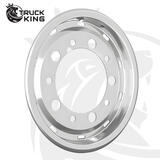 Kołpak na przednią felgę 22,5"x11,75" ET135, stal nierdzewna, mocowany na śruby, 10 otworów, PCD 335mm, Super Single