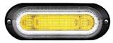 Lampa ostrzegawcza (stroboskop pomarańczowe światło LED) +  białe światło DRL