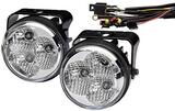 Światła dzienne 90mm LED Daytime w czarnej obudowie