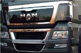 Listwy ozdobne na oba grille i drzwi do MAN TGX z oryginalnym grillem chromowanym