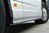 Ramy boczne o 60 mm, polerowane, LED (rozstaw osi 3800, NB! Euro6), Renault T 14-21, 21-; Volvo FH3 FH4 FH5 FM5 AERO 24-