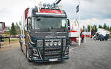 Osłona czołowa Highway Volvo FH4/FH5 (2013-) (ryflowana/malowana proszkowo na czarno RAL9005 połysk)