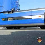 Listwy ozdobne na osłony międzyosiowe Volvo FH4 >2013