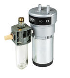 Kompresor MC4 FI ze smarowniczką 12V (> 1 bar)