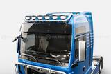 Rama dachowa do MAN TGX, TGA ( XXL, XLX) z wiązką elektryczną, zaciskami na 6 odbiorników oraz światłami obrysowymi LED