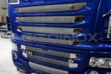 Ozdobne wykończenia boczne grilla do nowej Scanii R i Streamline